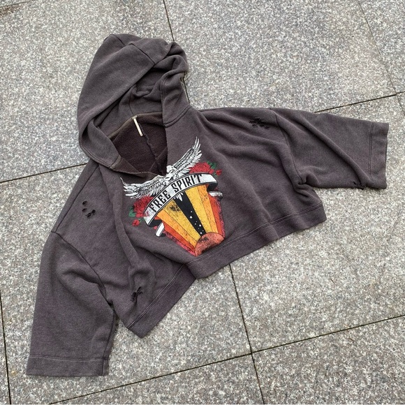 Free people oversized hoodie - Picture 2 of 8